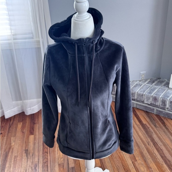 Gray Fleece Full Sip Hoodie - Picture 10 of 12